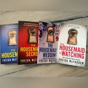 The Housemaid Series by 
#1 New York Times bestseller!
 
Freida McFadden